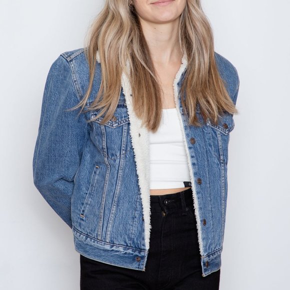 Levi's Sherpa Denim Jacket - Picture 3 of 5